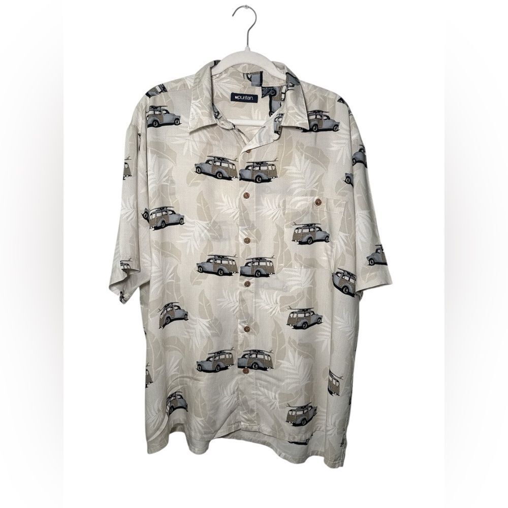 Puritan Hawaiian Short Sleeve